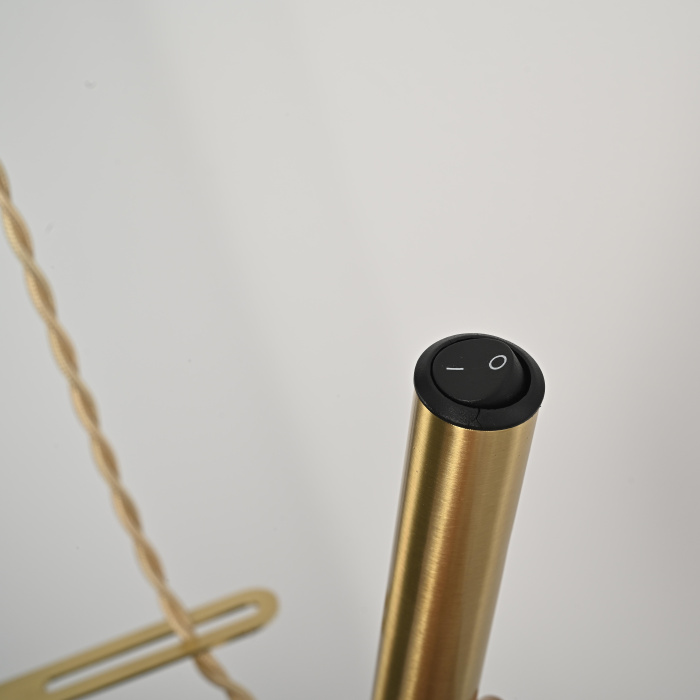 Напольный торшер PIPE white ImperiumLoft