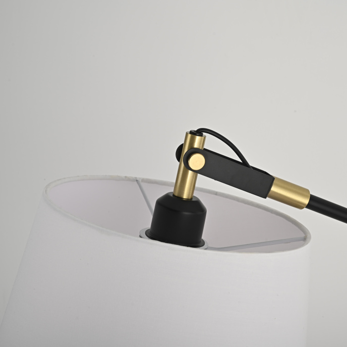 Напольный торшер PIPE white ImperiumLoft