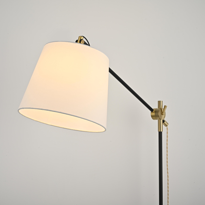 Напольный торшер PIPE white ImperiumLoft