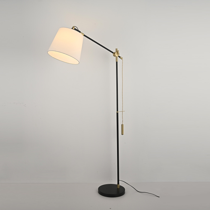 Напольный торшер PIPE white ImperiumLoft