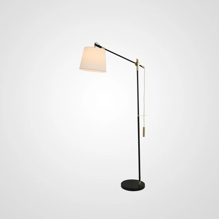 Напольный торшер PIPE white ImperiumLoft