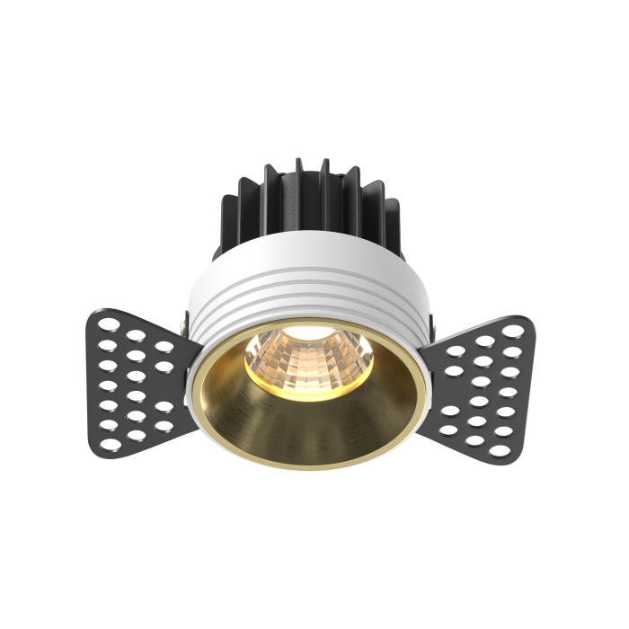 Встраиваемый светильник Maytoni Round DL058-7W3K-TRS-BS