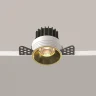 Встраиваемый светильник Maytoni Round DL058-7W3K-TRS-BS