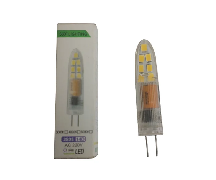 Лампа w5.1*1 G4 2.8-3W (4000K) (Led) Kink Light L07672