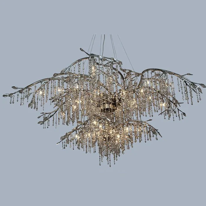 Подвесная люстра L'ARTE LUCE Garden L54000.59 с подвесками из хрусталя