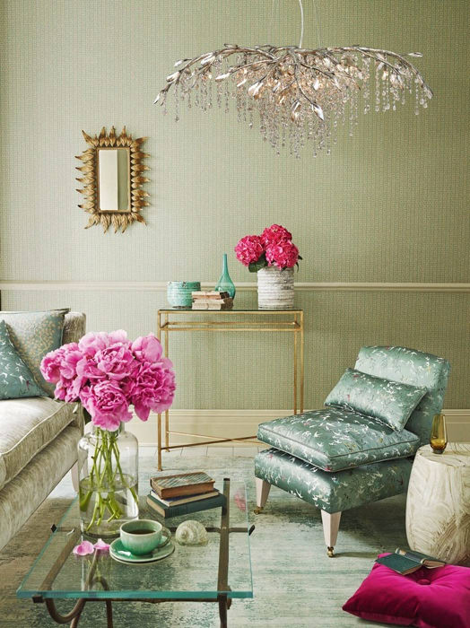 Подвесная люстра L'ARTE LUCE Garden L54000.59 с подвесками из хрусталя