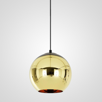 Подвесной светильник Copper Shade Gold D20 ImperiumLoft