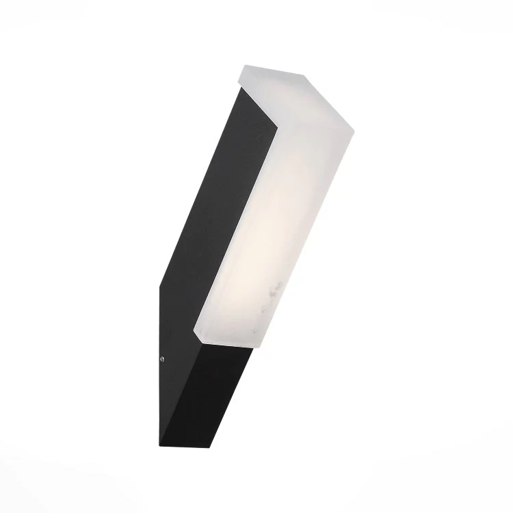 Светильник уличный настенный ST-Luce SL096.411.02 Черный/Белый LED 2*2W