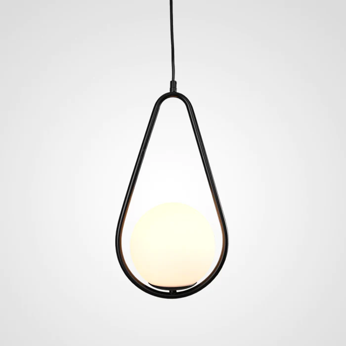 Подвесной светильник HOOP DROP Black ImperiumLoft