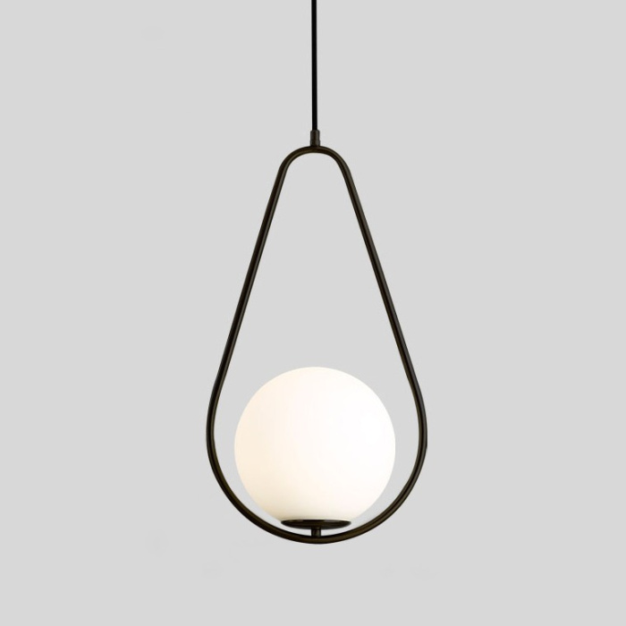 Подвесной светильник HOOP DROP Black ImperiumLoft