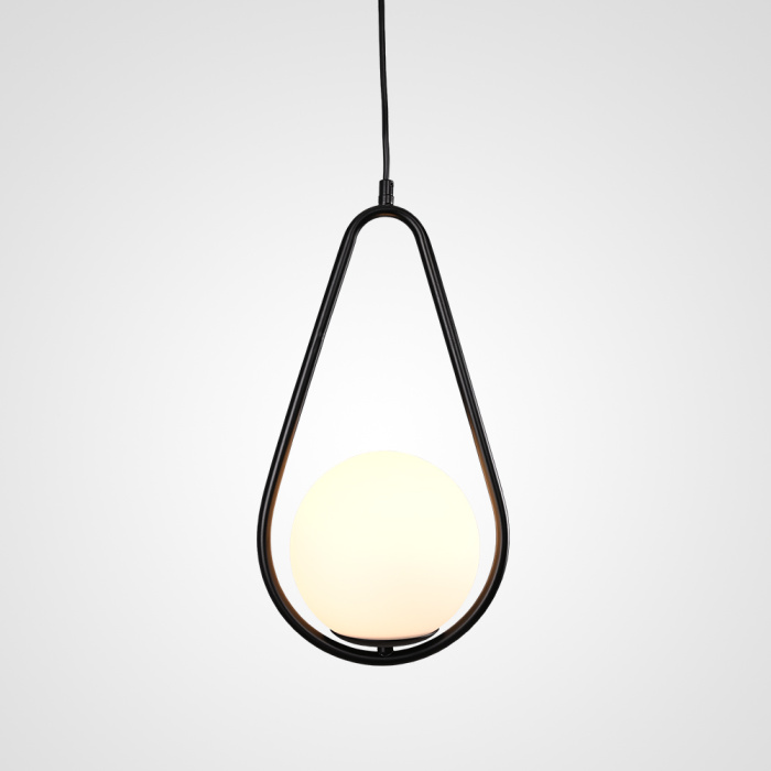 Подвесной светильник HOOP DROP Black ImperiumLoft