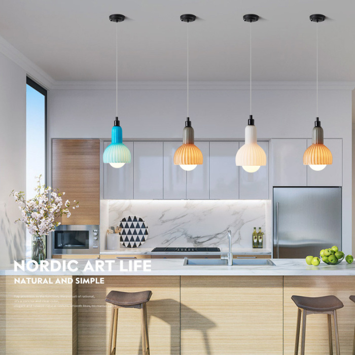 Подвесной светильник TIRIL blue ImperiumLoft