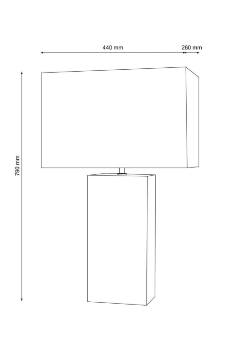 Настольная лампа Lucia Tucci HARRODS T941.1