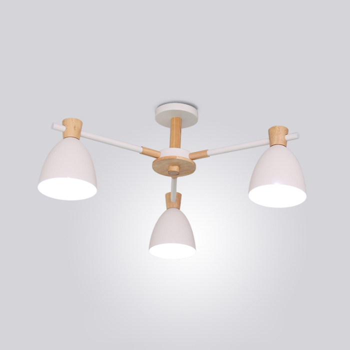 Потолочная люстра FOLKE 3 White ImperiumLoft