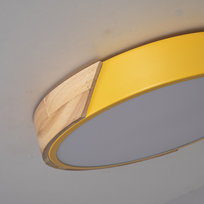 Потолочный светильник CLIP Yellow D30 ImperiumLoft