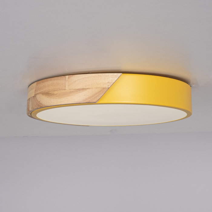 Потолочный светильник CLIP Yellow D30 ImperiumLoft