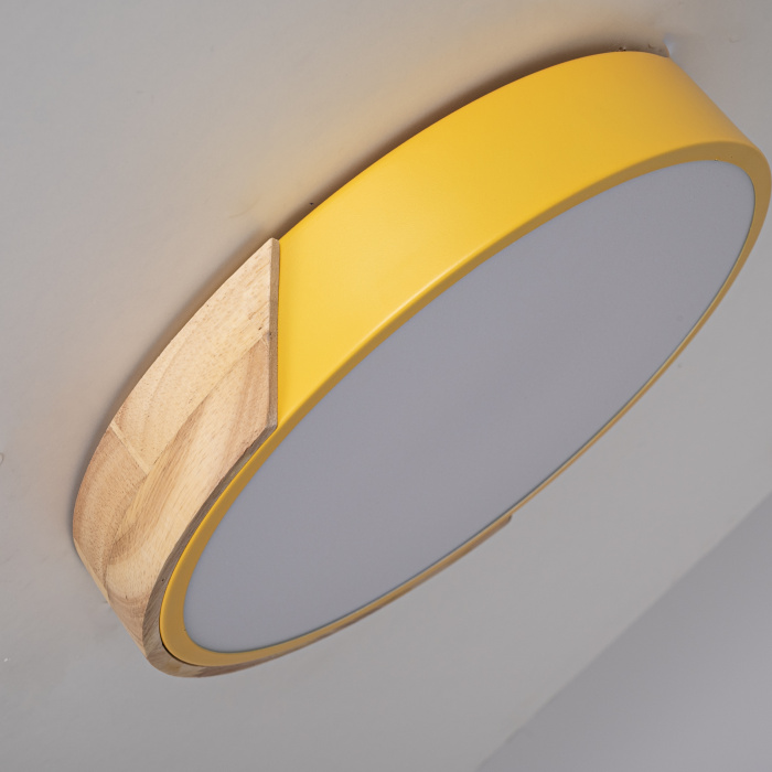 Потолочный светильник CLIP Yellow D30 ImperiumLoft