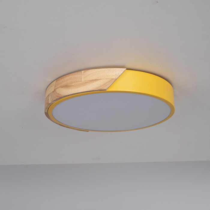 Потолочный светильник CLIP Yellow D30 ImperiumLoft