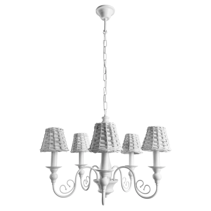 Люстра подвесная Arte Lamp VILLAGGIO A3400LM-5WH