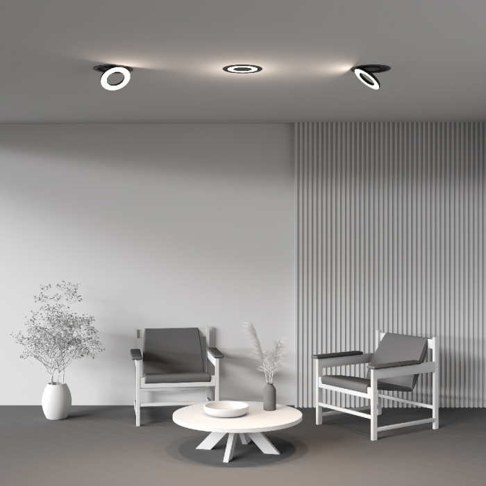 Встраиваемый светильник Maytoni Vector DL102-12W4K-B