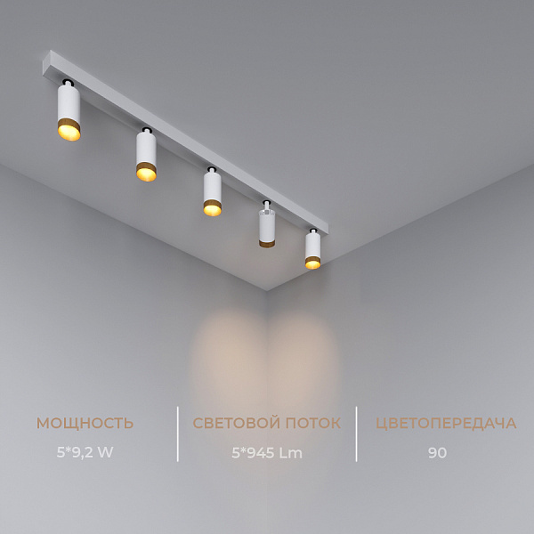 Спот Ledron SAGITONY E5 S60 Wooden White