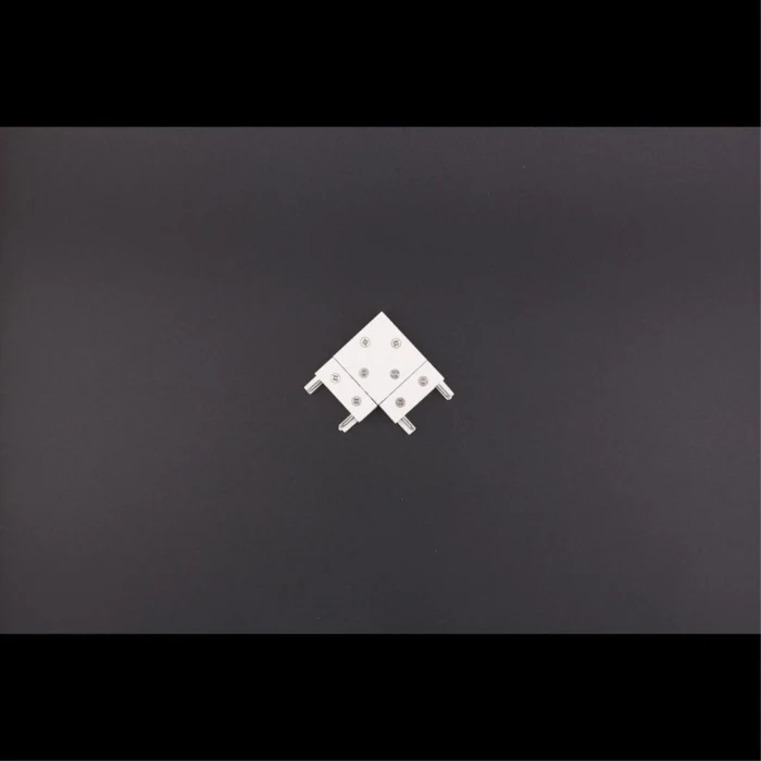 Коннектор питания угол плоский  Aployt Magnetic track 48 APL.0181.10.08