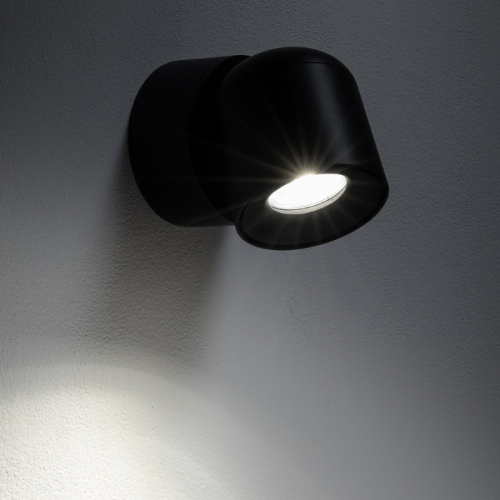 Накладной спот Nowodvorski Oscar Black 11346