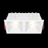 Встраиваемый светильник Maytoni Alfa LED DL043-02-10W3K-D-SQ-W