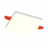 Светильник встраиваемый Белый LED 1*16W 4000K 1 380Lm Ra80 120° IP20 L123xW123xH20 85-265V ST700.048.16