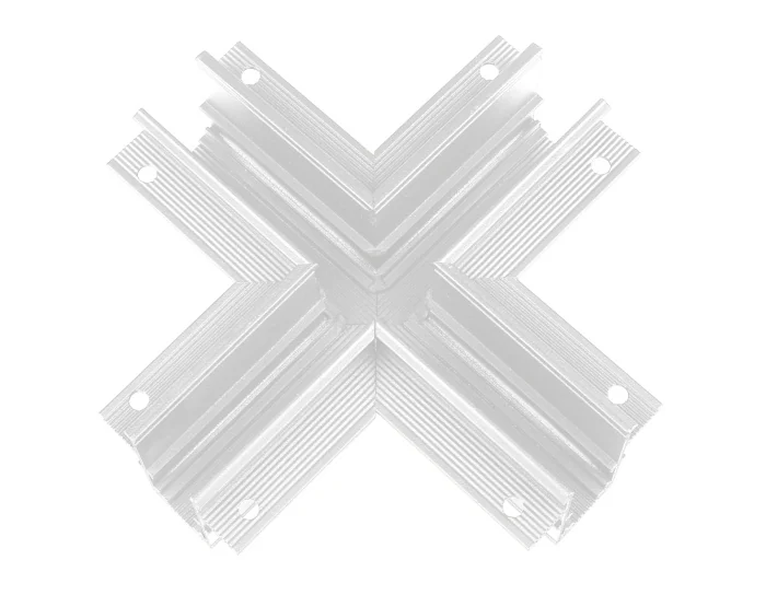 Коннектор х-образный для встраиваемого шинопровода Magnetic Ambrella light GL3357