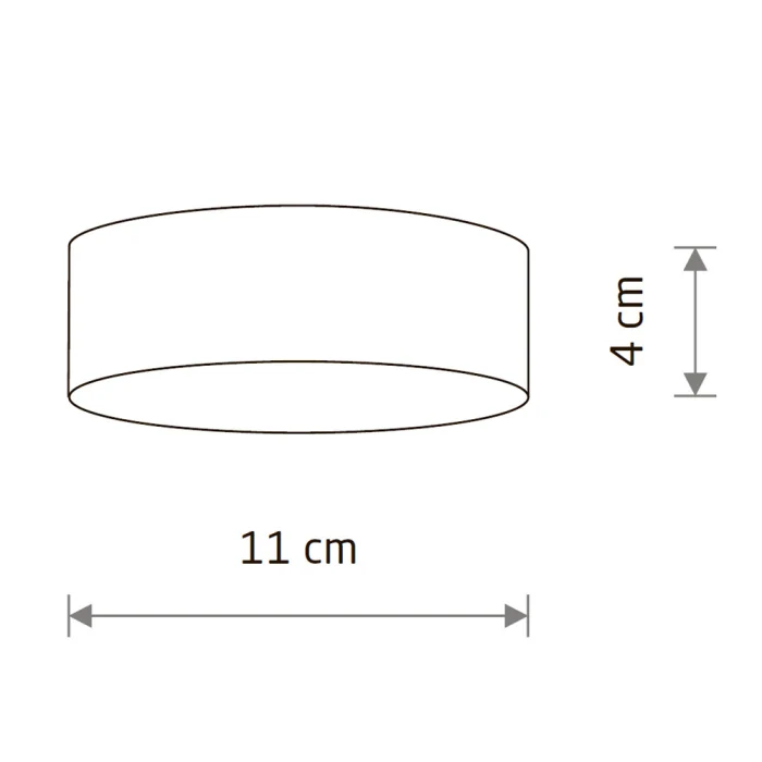 Потолочный cветильник Nowodvorski Lid Round Led White 10411