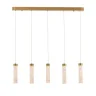 Подвесной светильник Delight Collection MD24030028 MD24030028-5B brass/clear