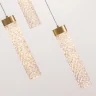 Подвесной светильник Delight Collection MD24030028 MD24030028-5B brass/clear