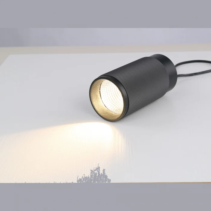 Светильник накладной iLedex Delta 1954-10W-3000K-36 BK+GRP