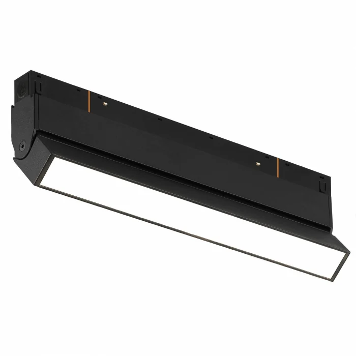 Светильник трековый магнитный поворотный iLedex VISION SMART 4822-004-L300-12W-110DG-BK (раб. с Алисой)