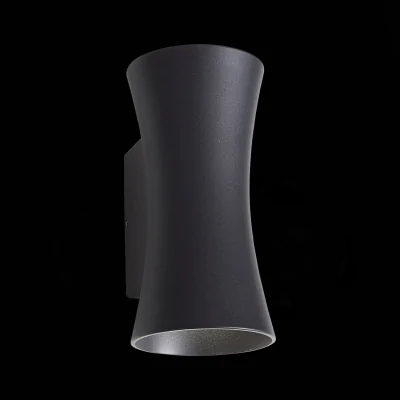 Светильник уличный настенный ST-Luce Черный кварцевый LED 2*5W 4000K SL088.401.02