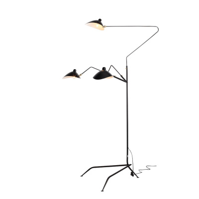 Торшер ST-Luce Черный/Черный, Белый E27 3*60W SL305.405.03