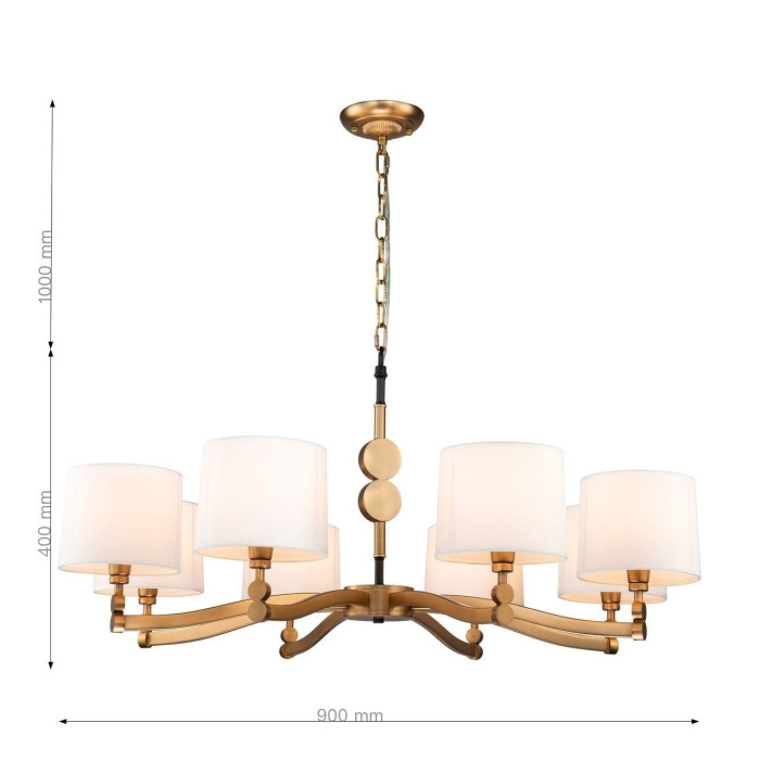 Подвесная люстра Favourite Roshe 2624-8P