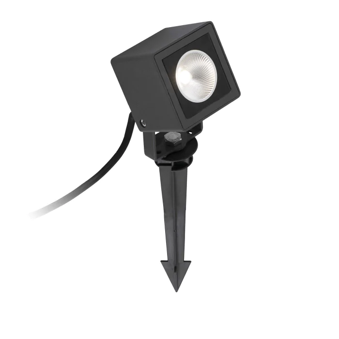 Наземный фонарь SOBEK LED Black projector with spike