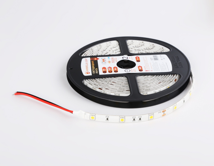 Светодиодная лента Ambrella Light GS1901 5050 30Led /7.2W m/ 12V IP65 3000K 5m Ambrella light GS1901