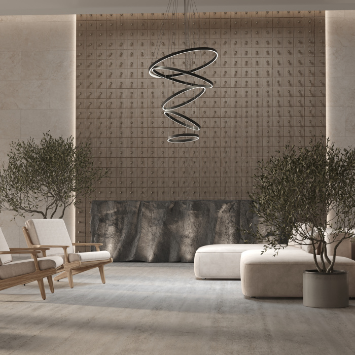 Каскадная люстра Maytoni Rim MOD058PL-L200BK