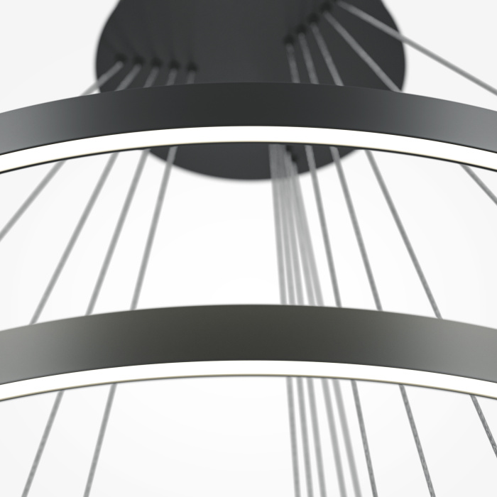 Каскадная люстра Maytoni Rim MOD058PL-L200BK