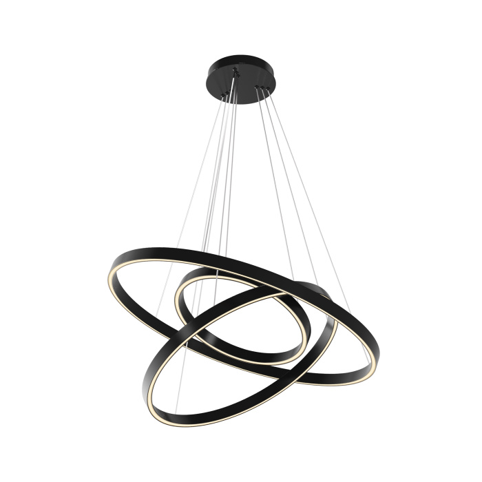 Подвесной светодиодный светильник Maytoni Rim MOD058PL-L100BK