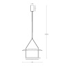 Подвесной светильник Maytoni Ambience MOD280PL-L30B3K