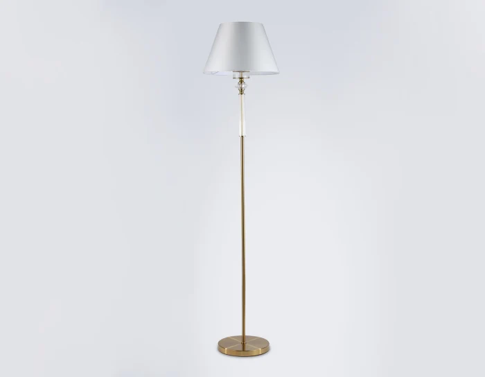 Напольный светильник с абажуром и хрусталем AMBRELLA light LH71028