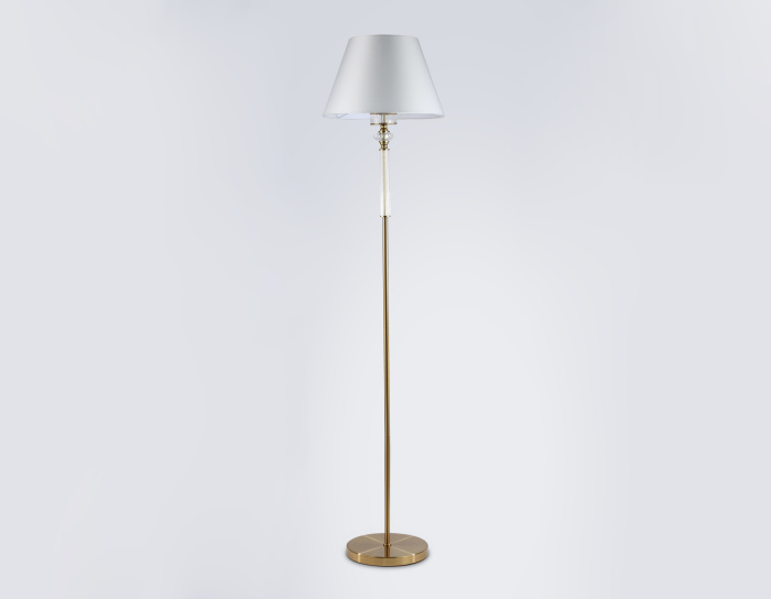 Напольный светильник с абажуром и хрусталем AMBRELLA light LH71028