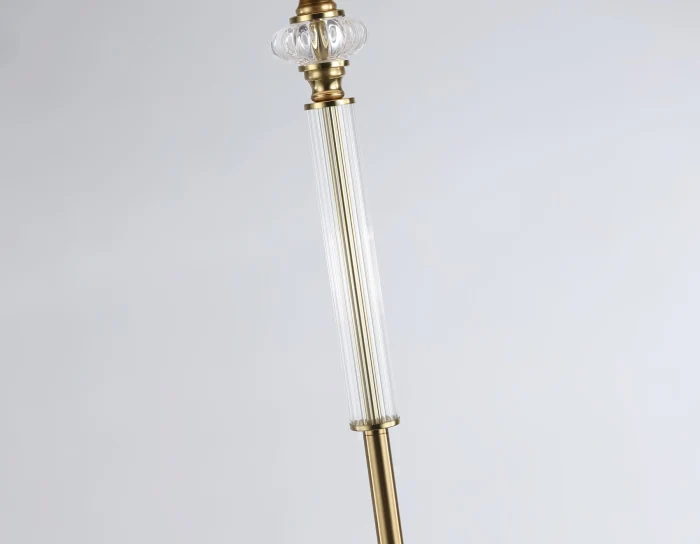 Напольный светильник с абажуром и хрусталем AMBRELLA light LH71028