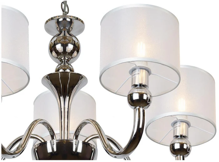 Подвесная люстра iLamp Spring RM1690/5 Хром