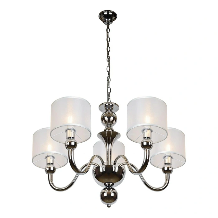 Подвесная люстра iLamp Spring RM1690/5 Хром