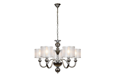 Подвесная люстра iLamp Spring RM1690/5 Хром